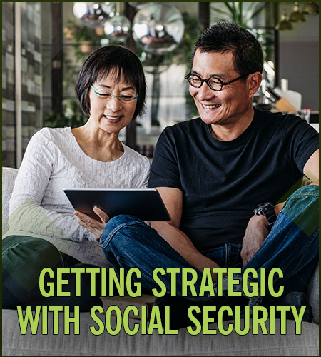 Older Couple Looking At Tablet, social security, Getting Strategic with Social Security