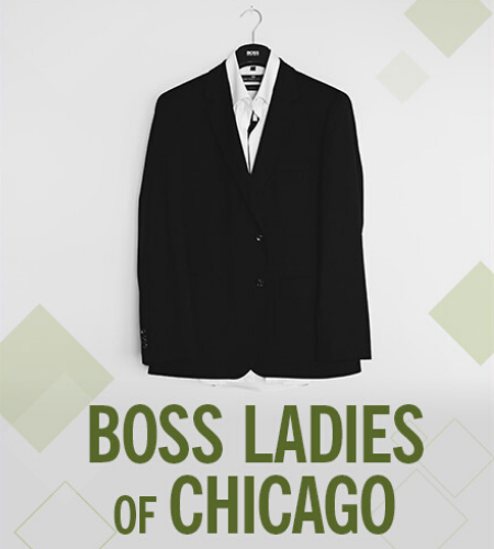 Suit Separates Hanging On Hanger, Boss Ladies of Chicago