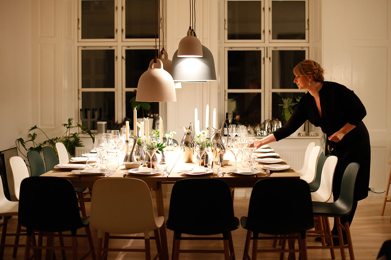 Woman Preparing For Fancy Dinner