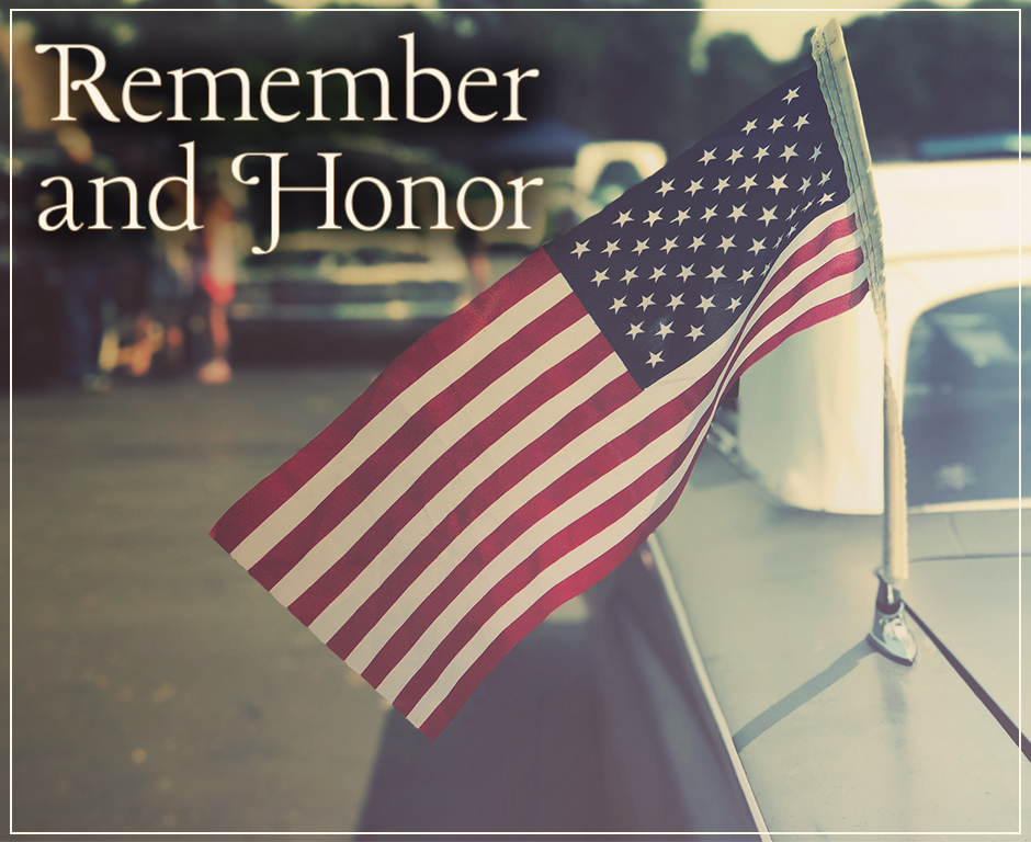 Remember & Honor - American Flag