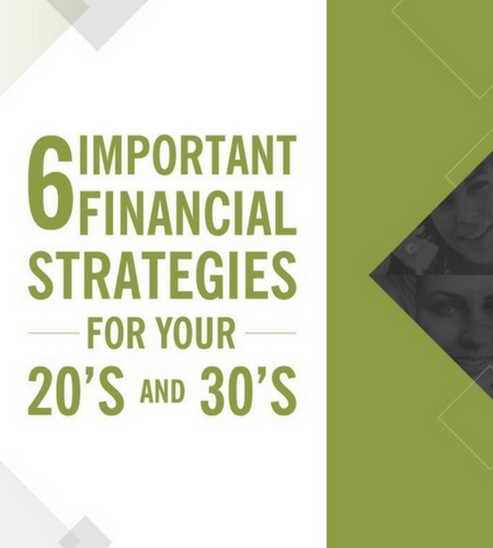 6 Important Financial Strategies for Your 20's and 30's